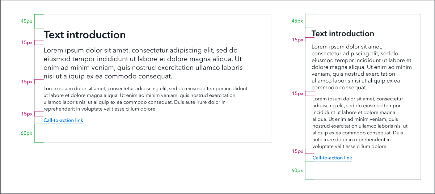 Image of text intro showing desktop and mobile design specs